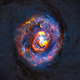 Illustration for article titled Supermassive Black Hole Indigestion Is Super Gorgeous